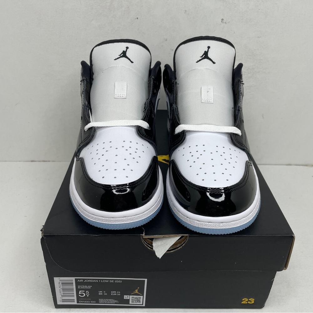 Nike Air Jordan 1 Retro Low GS SE “Concord/Space Jam” 2023 - Picture 2 of 4